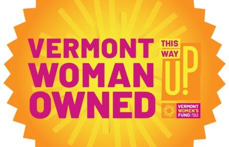 This Way Up VT Woman Owned Badge
